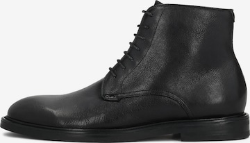Boots stringati di Kazar in nero: frontale