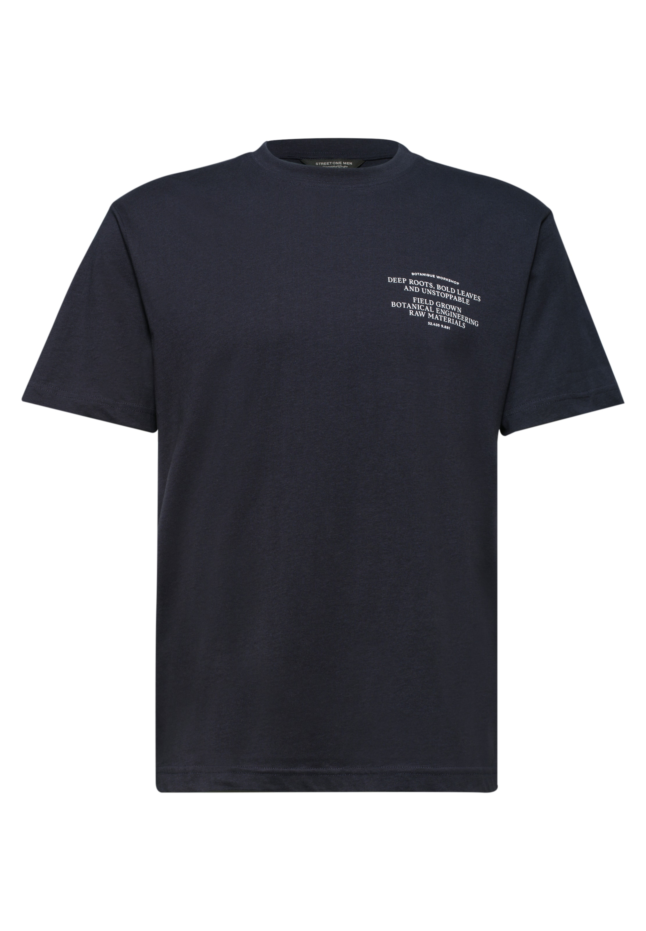 Street One MEN Shirt in Blue: front