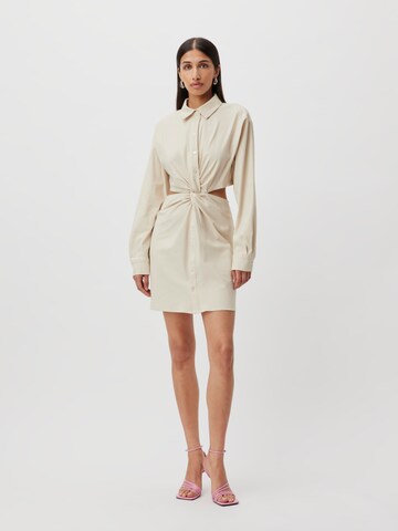 Robe-chemise 'Briska' LeGer by Lena Gercke en beige