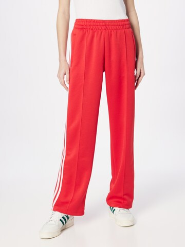 ADIDAS ORIGINALS regular Παντελόνι 'Adicolor Classics SST' σε κόκκινο: μπροστά