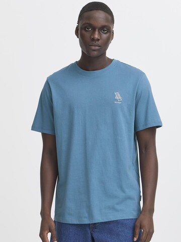 T-Shirt 'BHJeppe' BLEND en bleu : devant