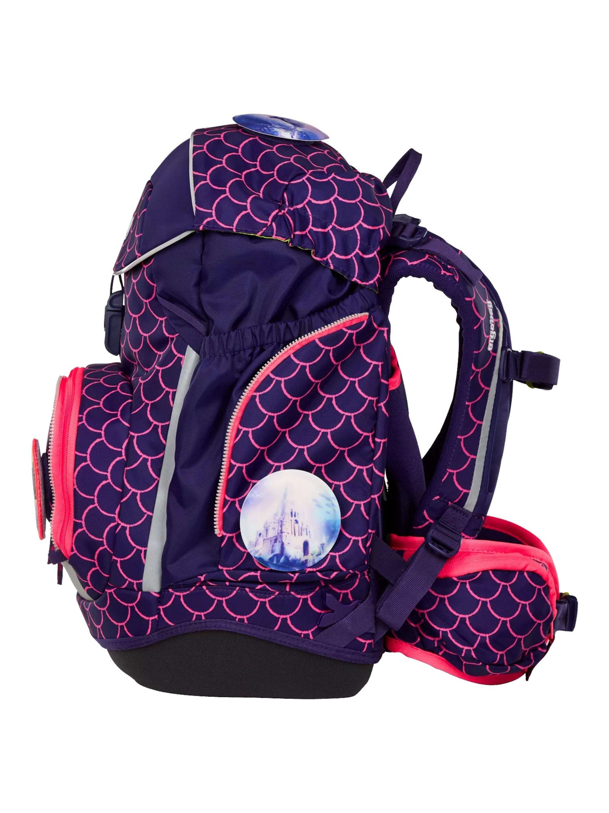ergobag Backpack 'Schulranzen-Set pack Set' in Purple