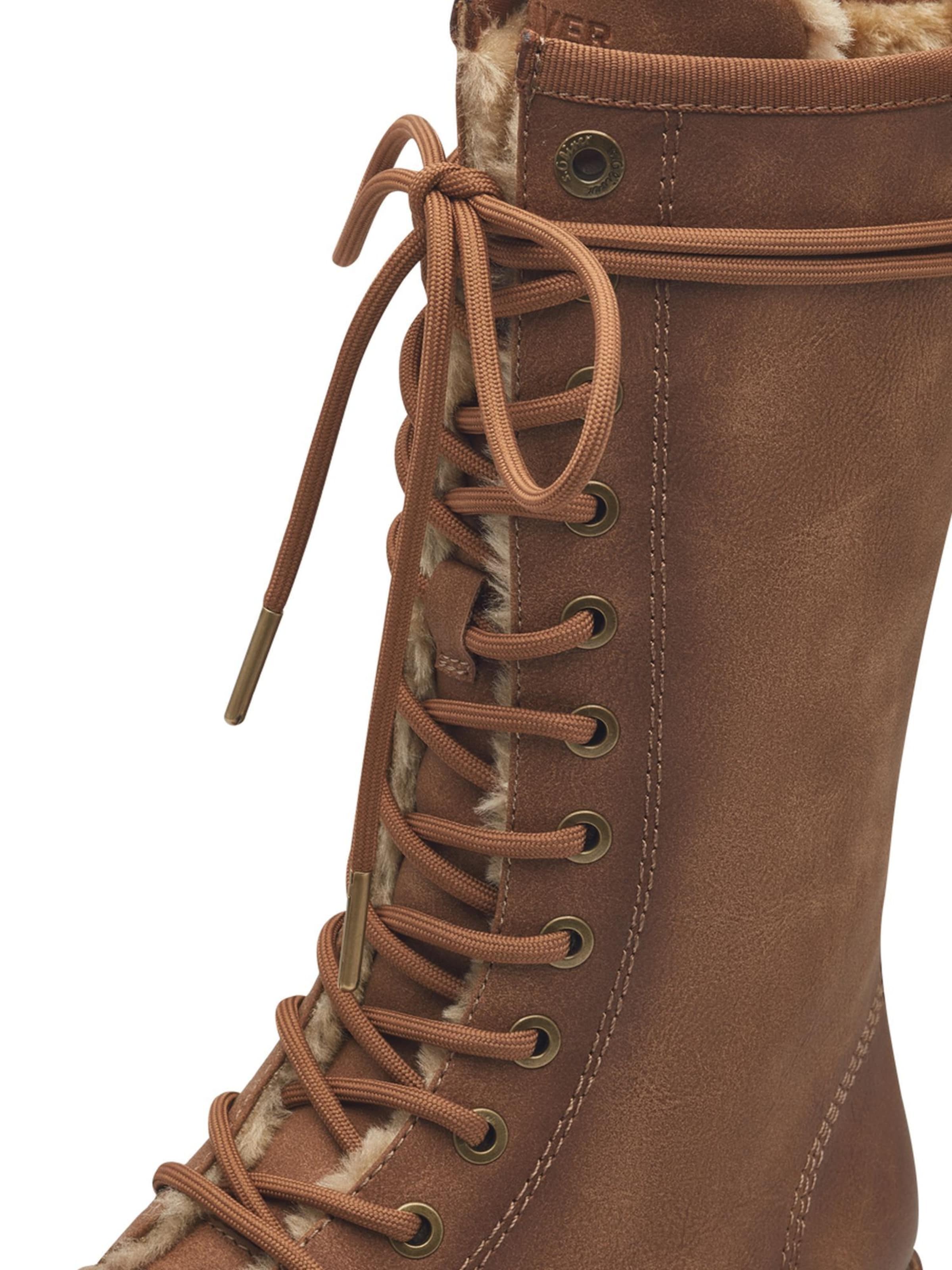 s.Oliver Stiefel in Braun