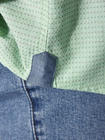 Fit confort Chemise 'Faanik' Jan Vanderstorm en vert