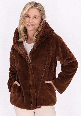 usha WHITE LABEL - Chaqueta de entretiempo en marrón: frente