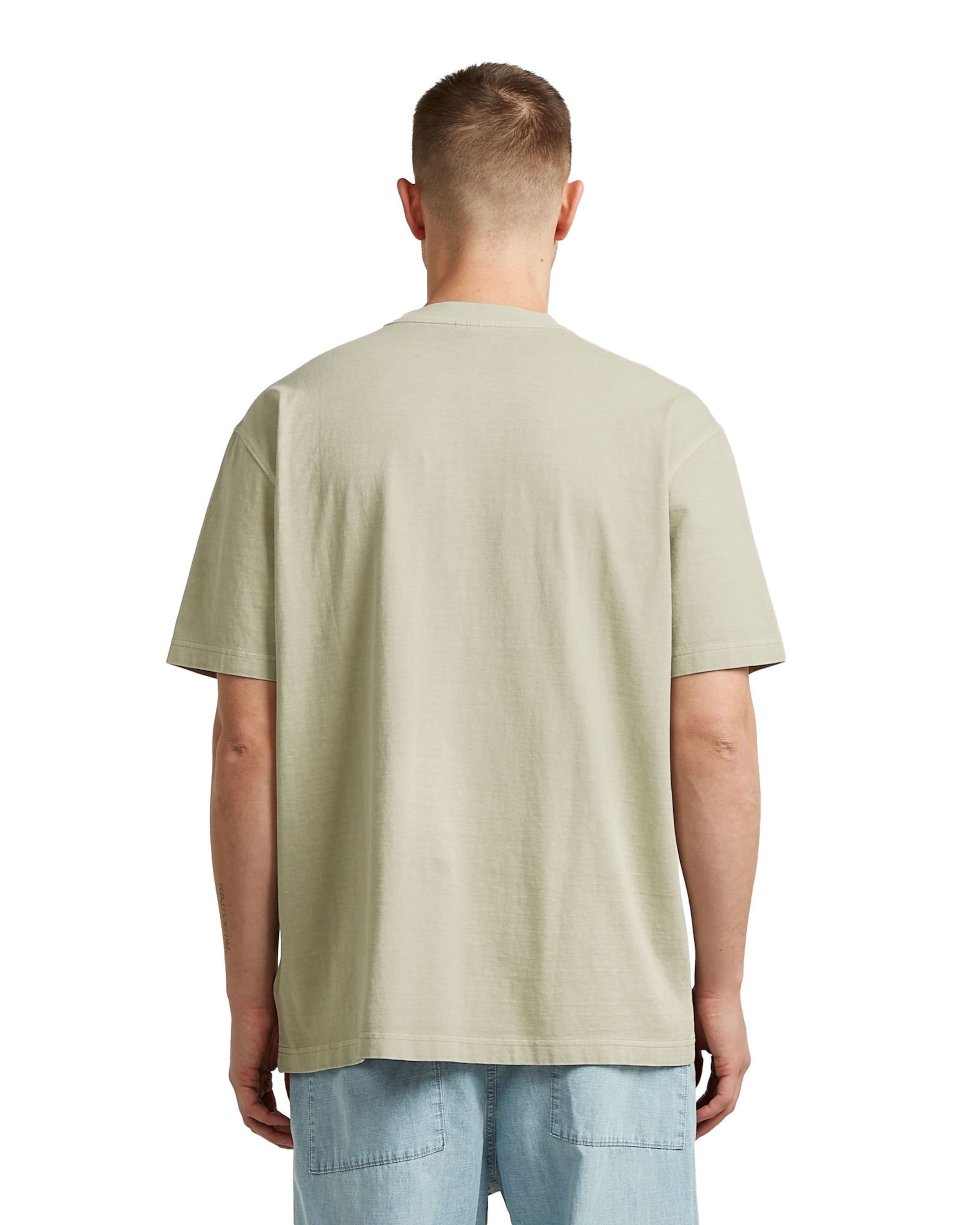G-STAR Shirt 'Relaxed Base T-Shirt' in Beige