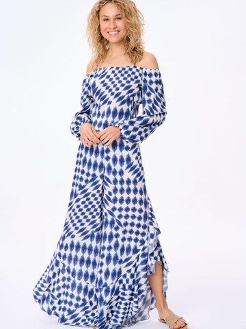 Blue Shadow Blouse in Blue