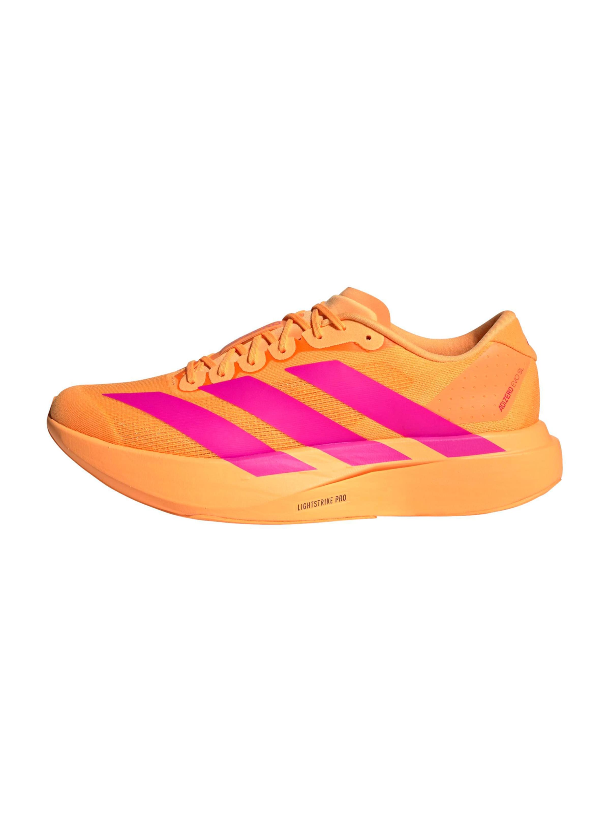 ADIDAS PERFORMANCE Jooksujalats 'Adizero Evo SL', värv oranž: eest vaates