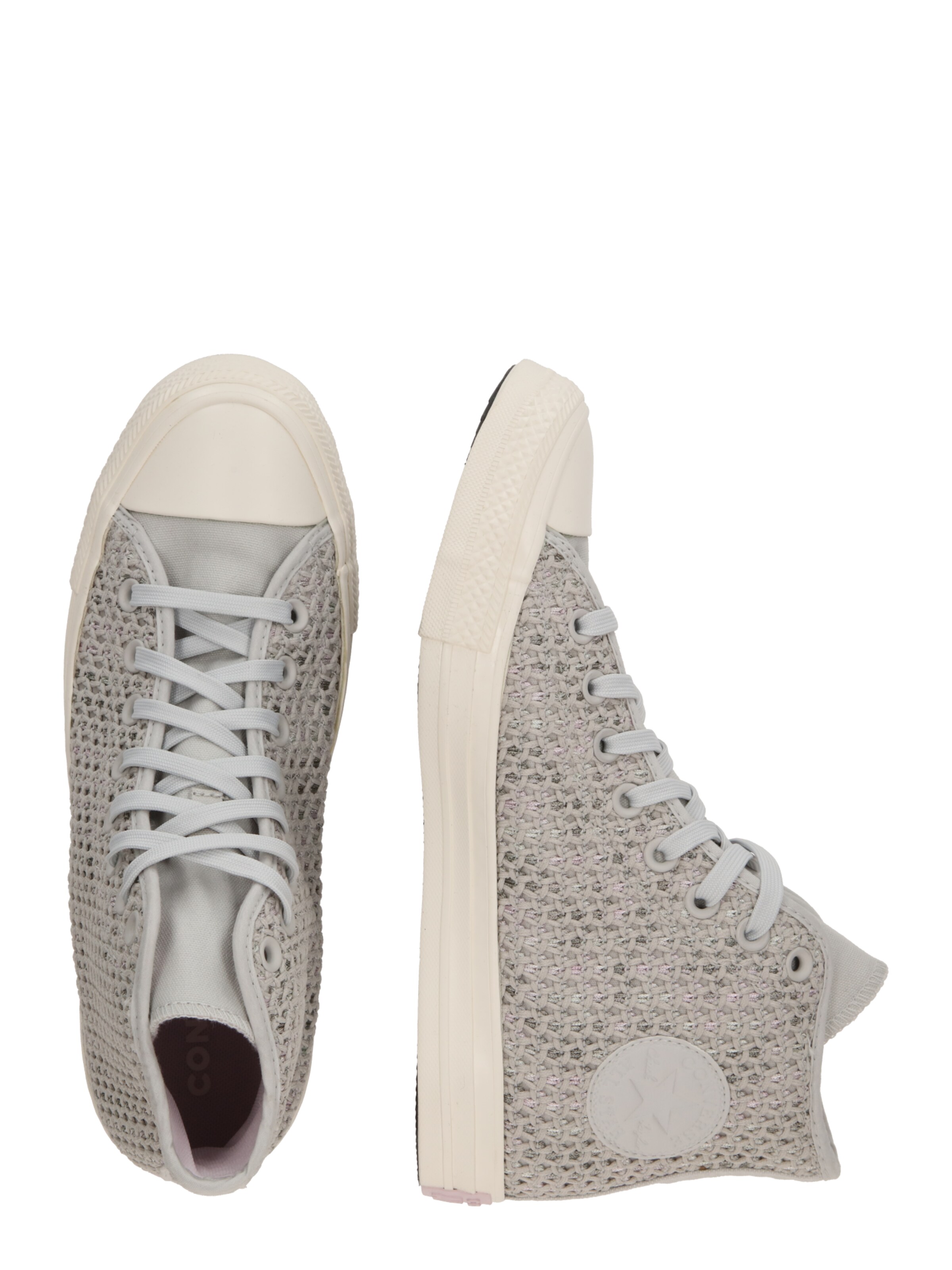 CONVERSE Korkeavartiset tennarit 'Chuck Taylor All Star' värissä harmaa