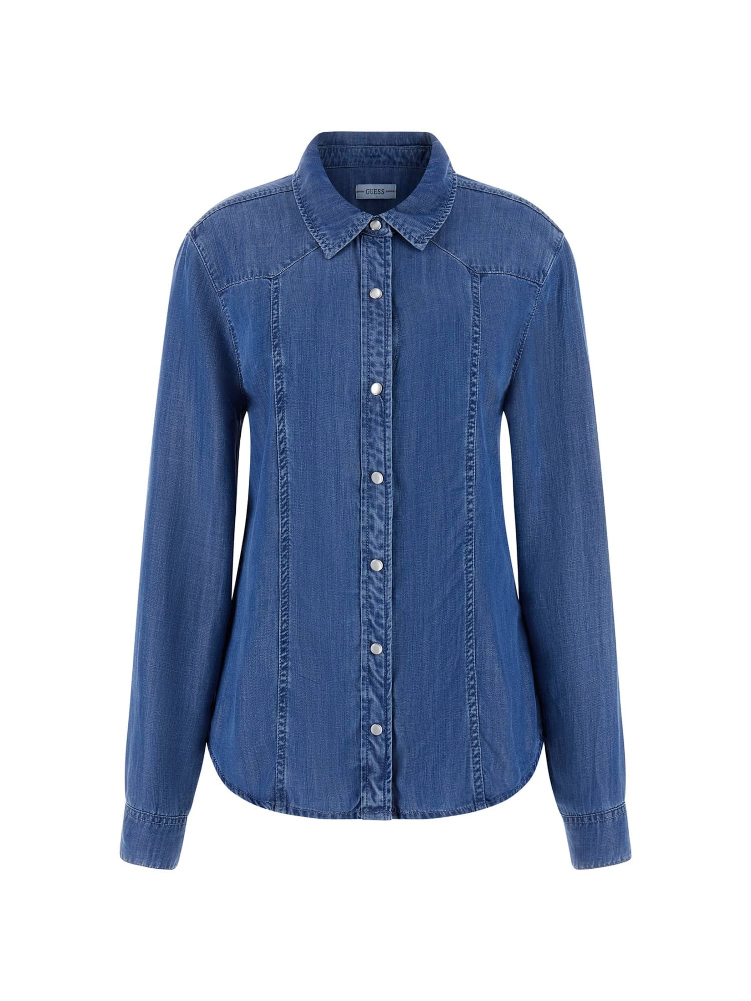 GUESS Blouse in Blue: front