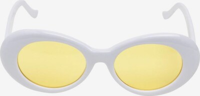 Urban Classics Gafas de sol en amarillo / blanco, Vista del producto