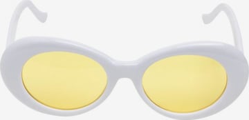 Lunettes de soleil Urban Classics en blanc : devant