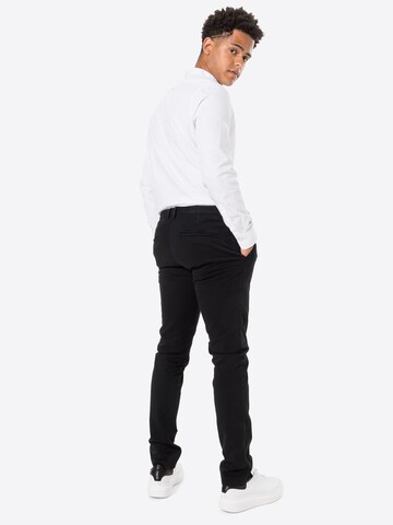 Tiger of Sweden Slimfit Hose 'TRANSIT 4.' in Schwarz