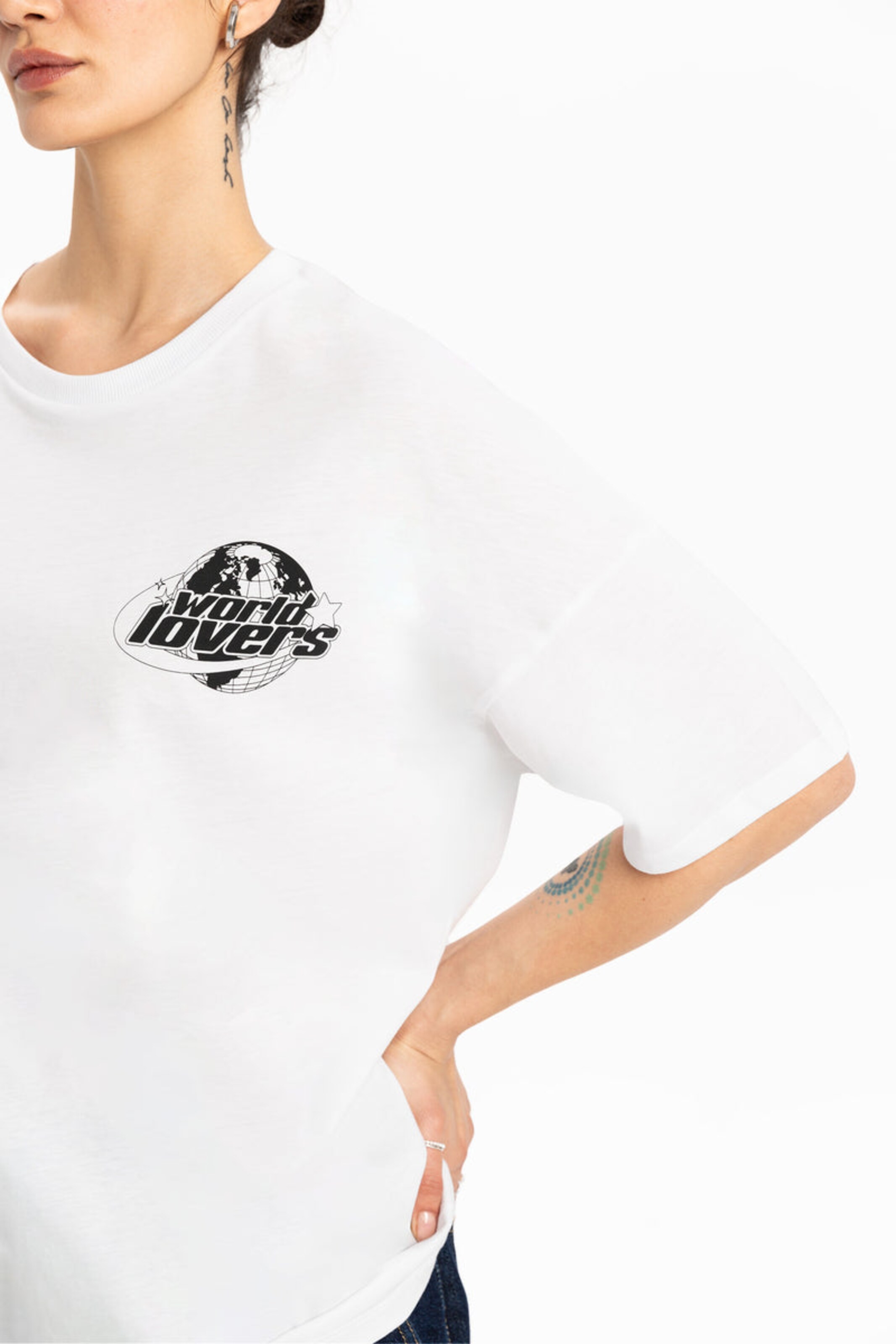 UNIQVIBE Shirt in White