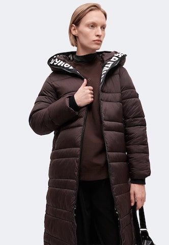 19V69 ITALIA Winter coat 'Giuseppina' in Brown