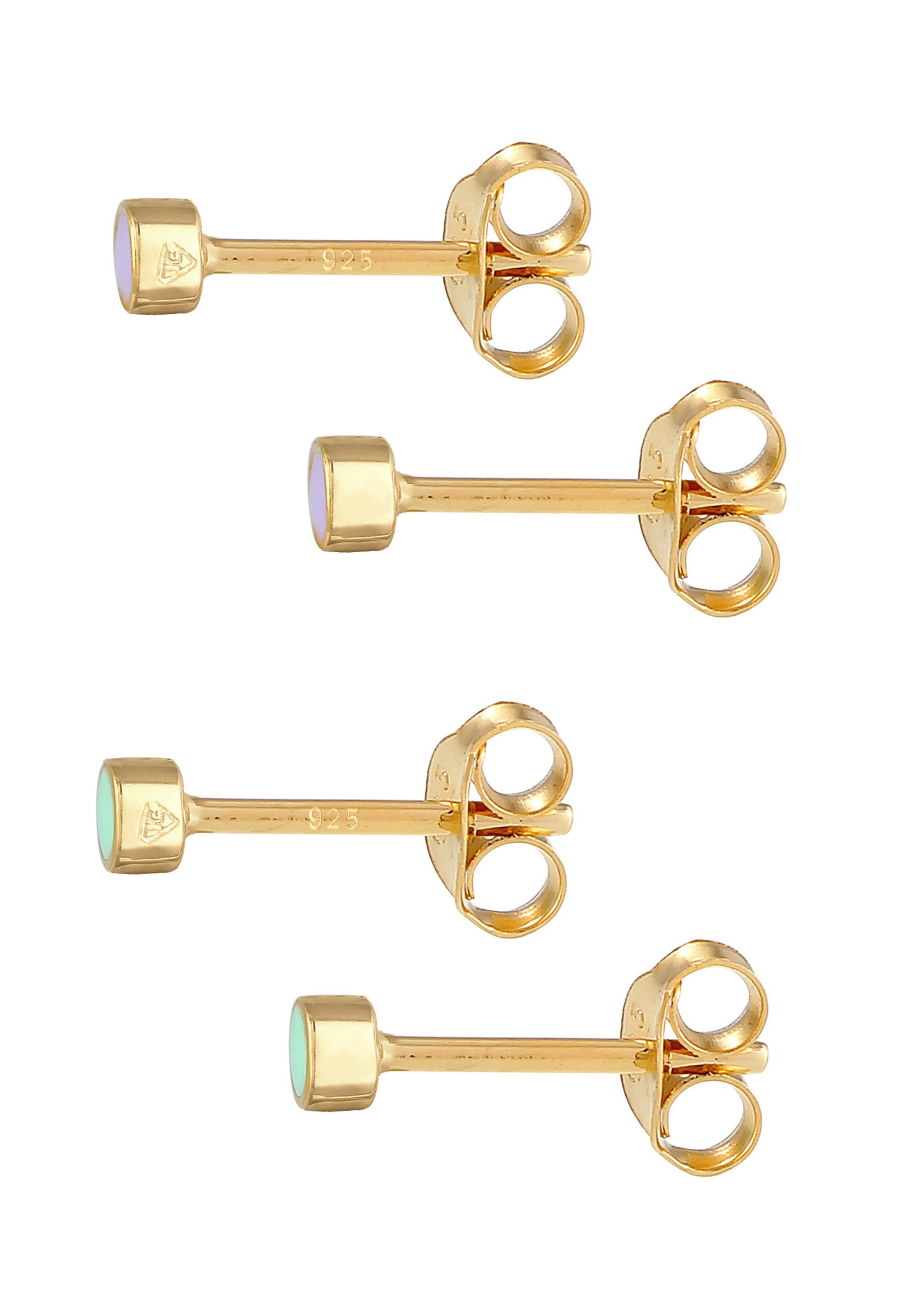 ELLI Ohrringe Basic Ohrstecker in Gold