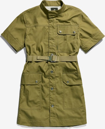 Robe G-Star RAW en vert : devant