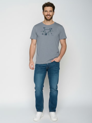 GREENBOMB Shirt ' Spice Bike Crop ' in Grijs