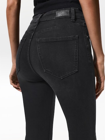 Pull&Bear Skinny Jeansy w kolorze czarny