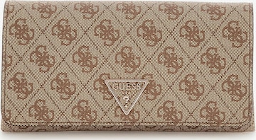 GUESS Listová kabelka 'Noelle' - Béžová: predná strana