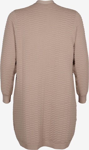 Zizzi Cardigan 'RACHEL' i beige