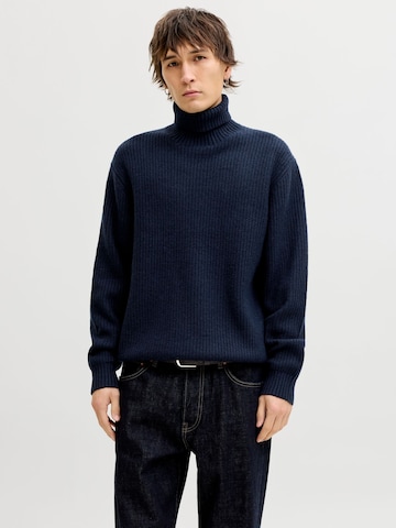 JACK & JONES Sweater 'RDDPaul' in Blue: front