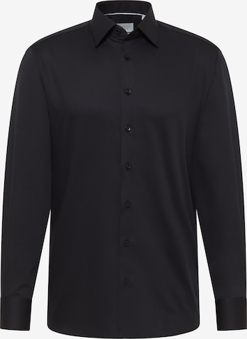 ETERNA Zakelijk overhemd in Zwart: voorkant