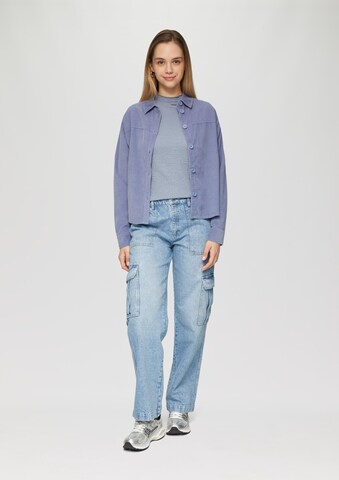 QS Shirt in Blau