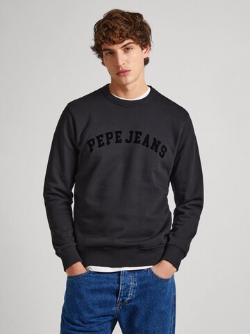 Pepe Jeans Sweatshirt 'Randall' in Black: front