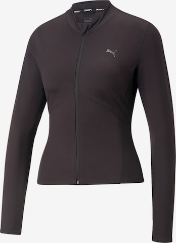 PUMA Sportjacke in Schwarz: predná strana