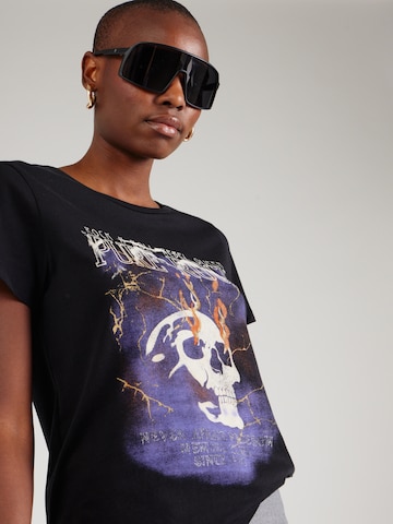 T-shirt 'NELLY NATE' Noisy may en noir