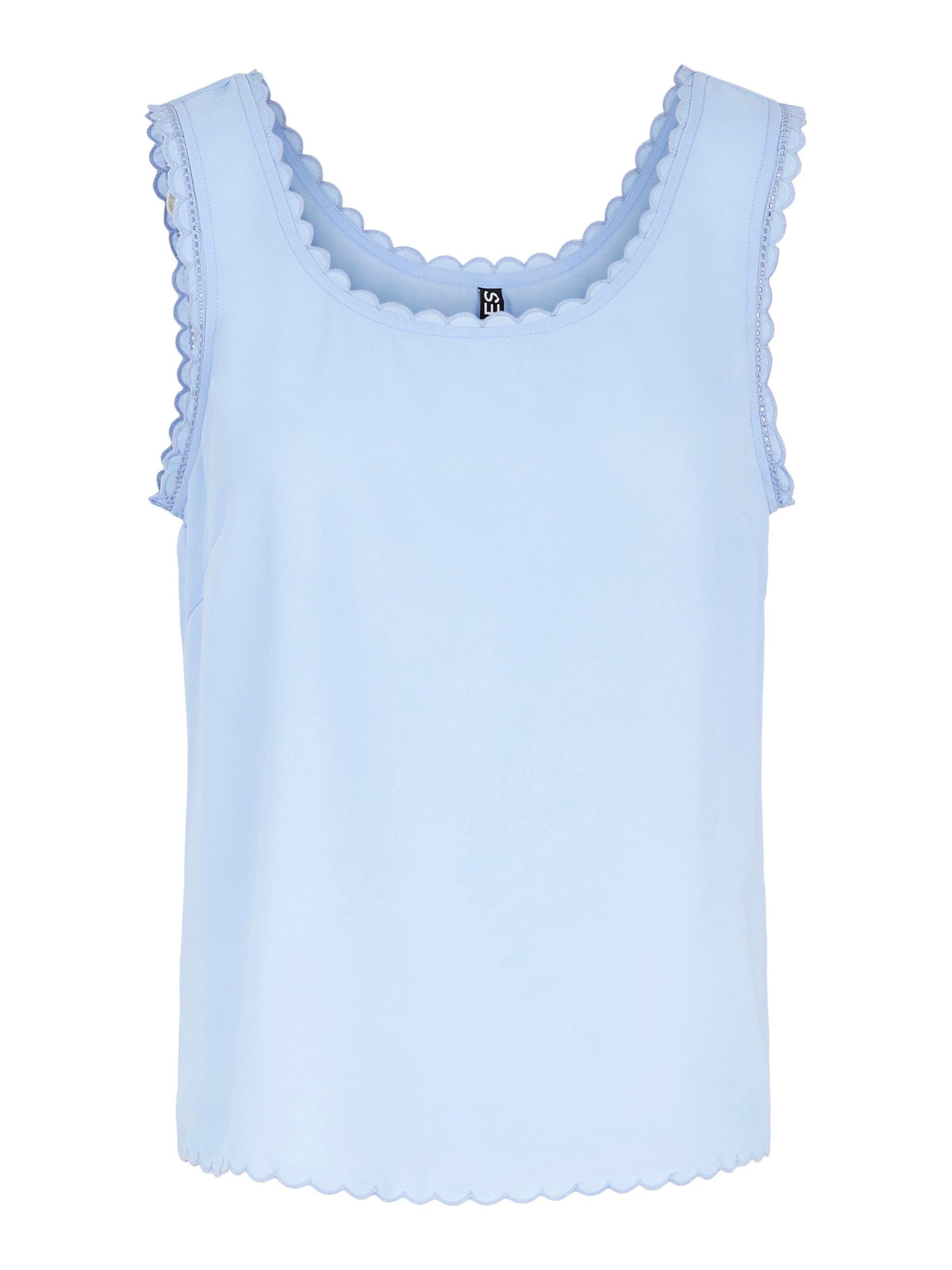 PIECES Τοπ 'Vera' σε μπλε: μπροστά
