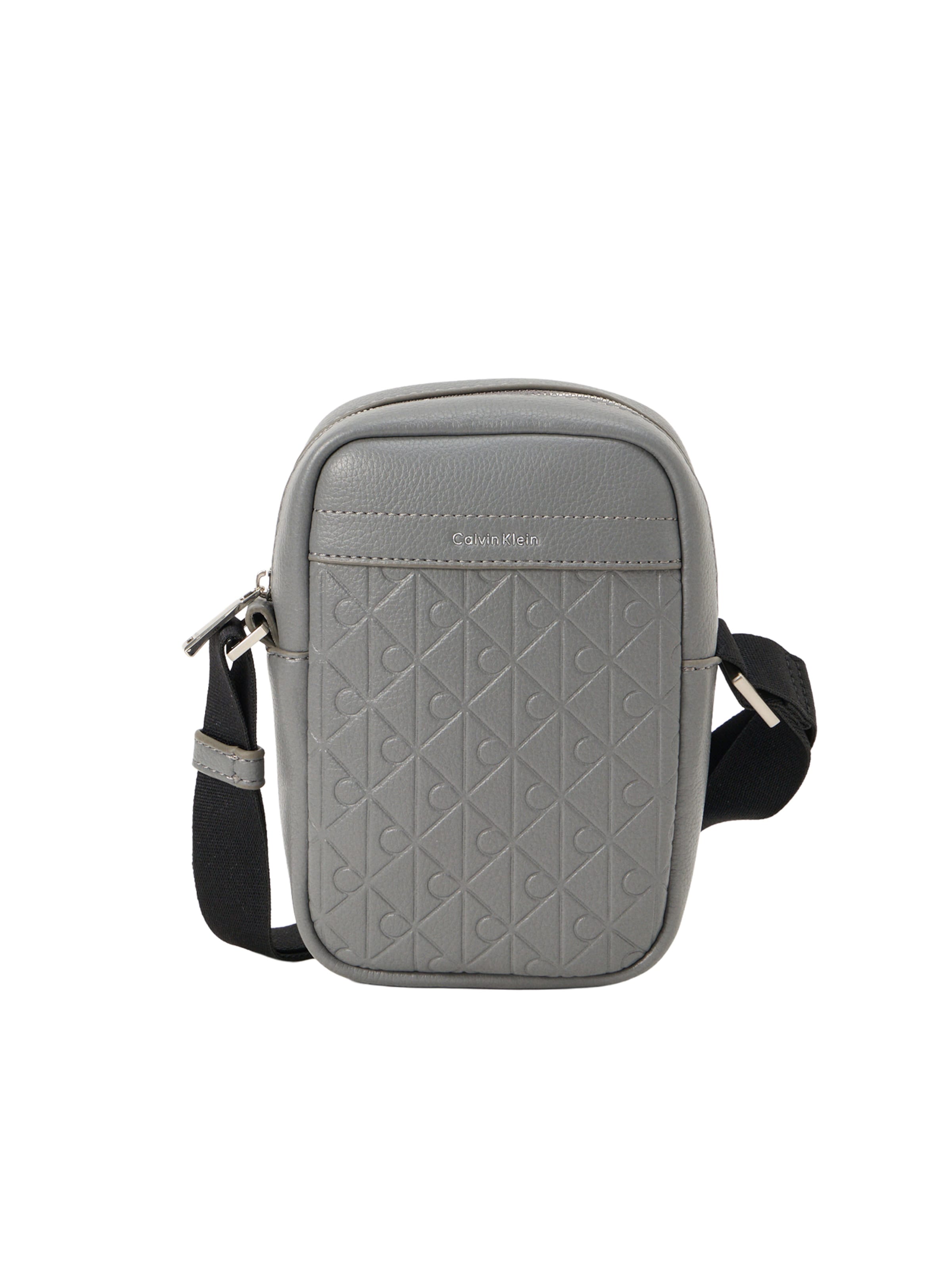 Sac à bandoulière Calvin Klein en gris : devant