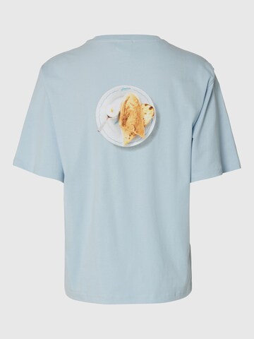 SELECTED - Camiseta ' Selected x Hotel Amour' en azul