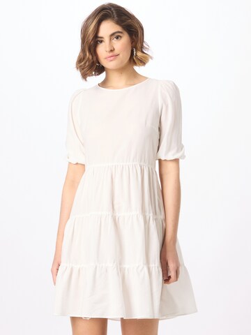 HUGO Φόρεμα 'Komiri' σε λευκό: μπροστά