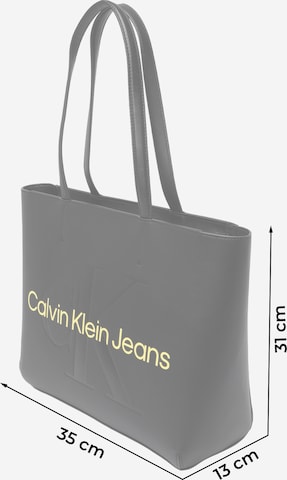 Calvin Klein Jeans Μεγάλη τσάντα σε μαύρο