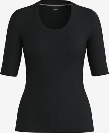 BOSS Shirt 'Effilie' in Black: front