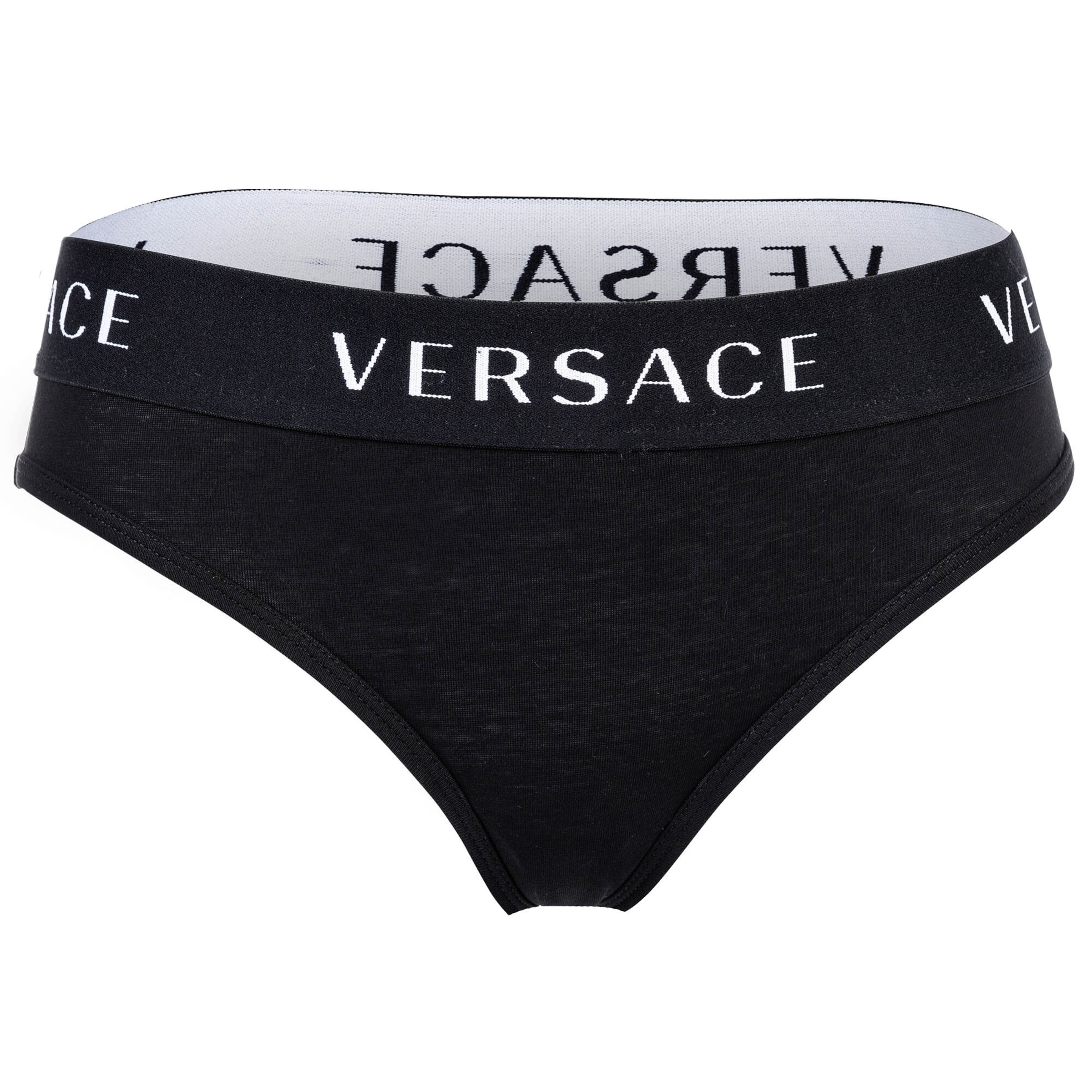 VERSACE Slip - fekete: elől