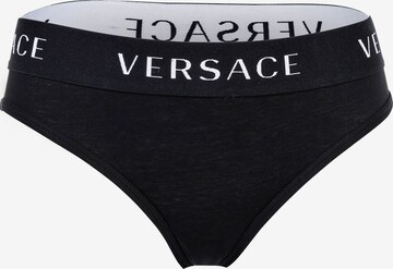 Slip VERSACE en noir : devant