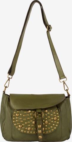 IZIA Crossbody Bag in Green: front