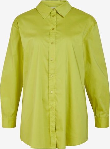 Camicia da donna di OBJECT in verde: frontale