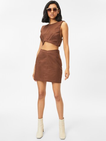 NA-KD Skirt in Brown