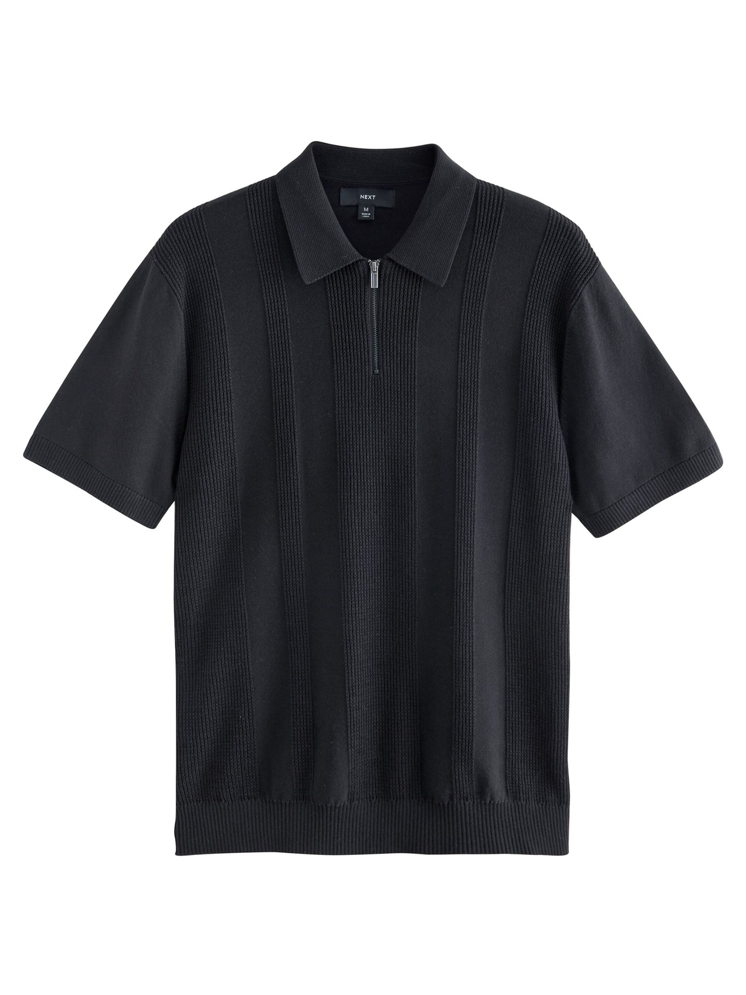 Next Póló - fekete: elől