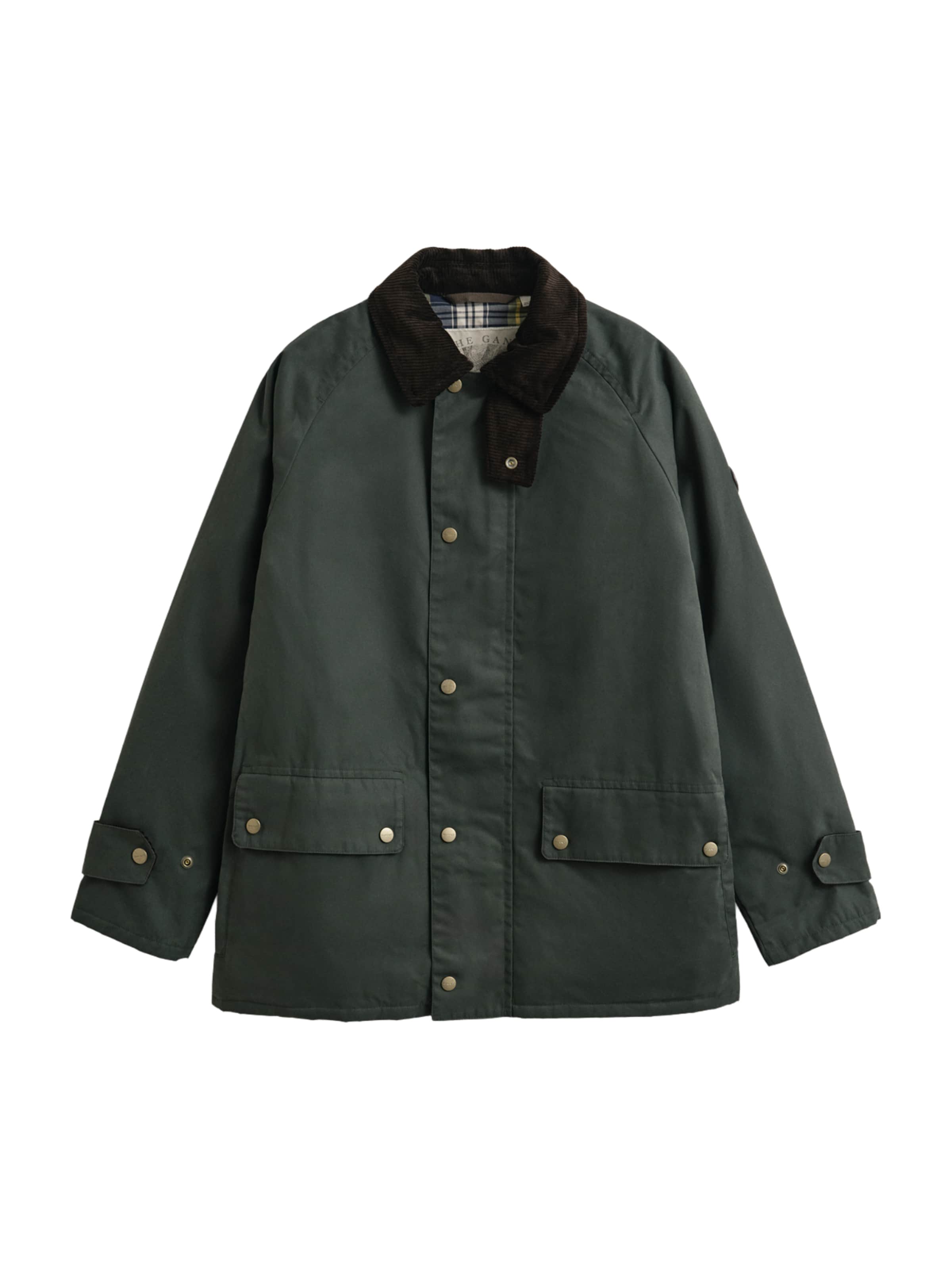 Geacă de primăvară-toamnă de la GANT pe verde: față