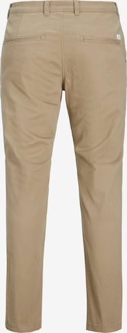 JACK & JONES Regularen Chino hlače | rjava barva