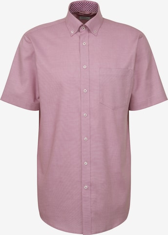 SEIDENSTICKER Hemd 'Smart Essentials' in Pink: Vorderseite