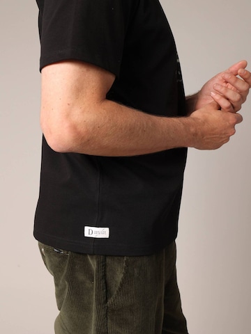 Deeluxe Shirt 'Fastcar' in Zwart