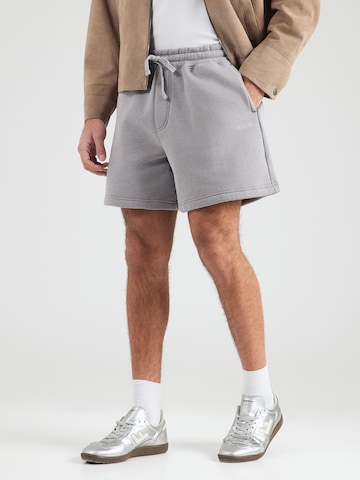 HOLLISTER Normální Kalhoty – šedá: přední strana