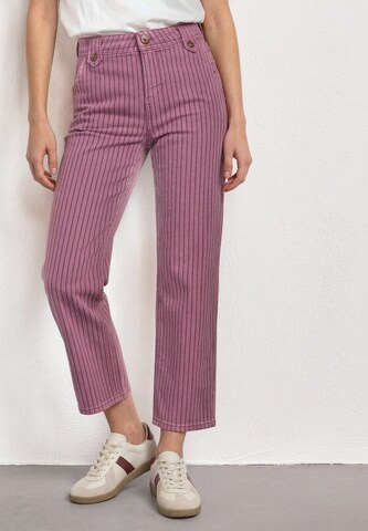 STREET ONE Regular Jeans 'Amalia' in Pink: front
