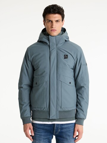 Veste d’hiver 'Return Valley' CHASIN' en bleu : devant